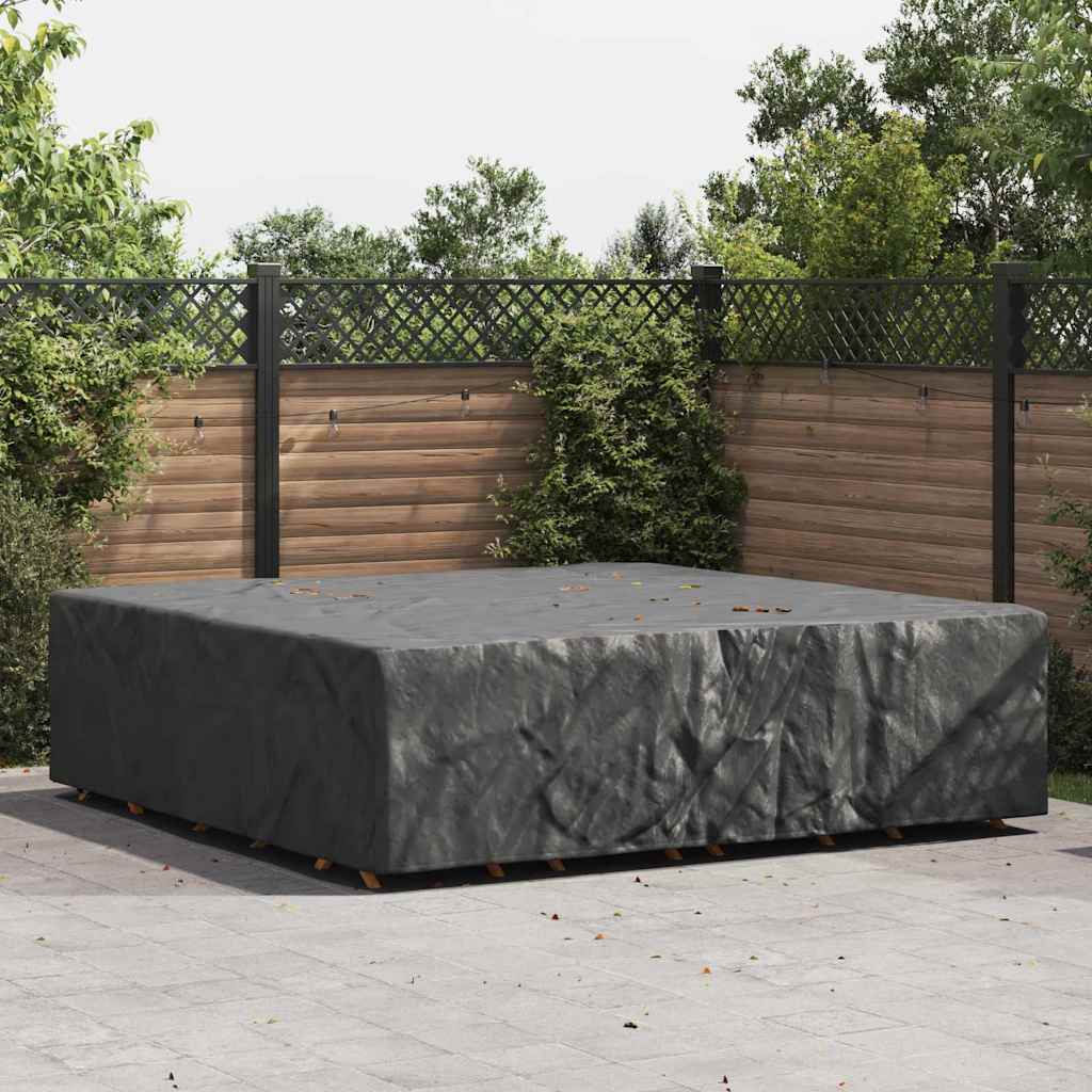 Outdoor Furniture Cover Black 260 x 260 x 70 cm 420D